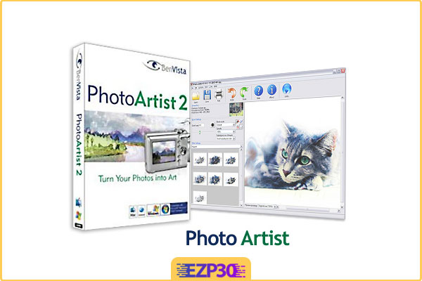 دانلود برنامه PhotoArtist نرم افزار تغییر عکس به نقاشی برای کامپیوتر