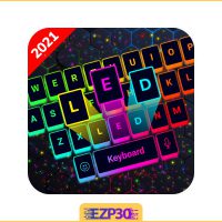 دانلود برنامه LED Keyboard Lighting صفحه کلید رنگارنگ برای اندروید