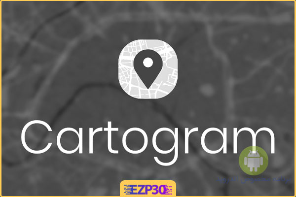 دانلود اپلیکیشن Cartogram برنامه ساخت والپیپر اختصاصی از نقشه برای اندروید