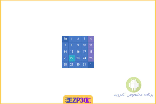 دانلود اپلیکیشن Calendar Widget: Month/Agenda برنامه ویجت تقویم صفحه اصلی برای اندروید